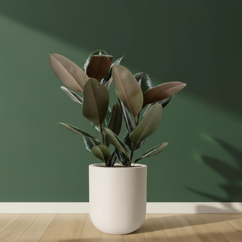 Rubber Plant (Ficus Elastica)